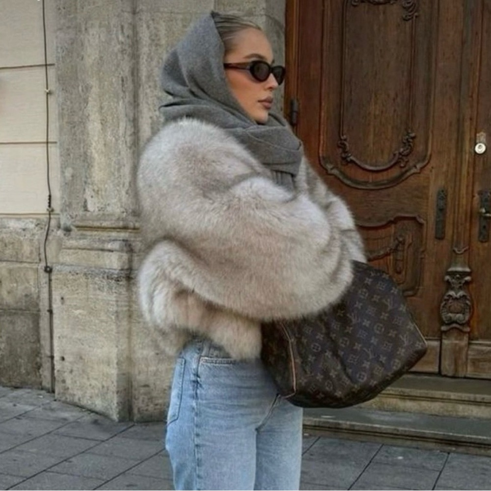 Faux Fur Coat